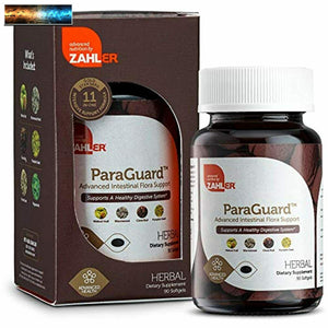 Zahler ParaGuard, Advanced Digestive Supplement, Intestinal Support for Humans,