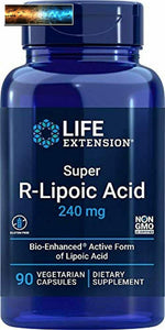 Life Extension Super R-Lipoic Acid, 240mg, 60-Count