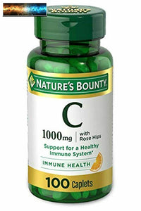 Nature's Bounty NB 1000mg 100 Coated Caplets - 1 Pack