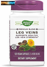 Charger l&#39;image dans la galerie, Nature&#39;s Way Leg Veins with Tru-OPCs, 120 VCaps
