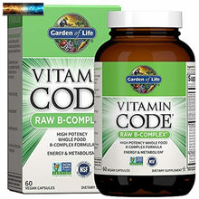 Load image into Gallery viewer, Garden of Life Vitamin B Complex - Vitamin Code Raw B Complex - 120 Vegan Capsul
