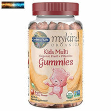Load image into Gallery viewer, Garden of Life mykind Organics Kids Gummy Vitamins, Fruit, 120 Count
