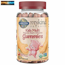 Cargar imagen en el visor de la galería, Garden of Life mykind Organics Kids Gummy Vitamins, Fruit, 120 Count
