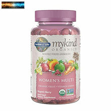 Load image into Gallery viewer, Garden of Life mykind Organics Women&#39;s Gummy Vitamins - Berry - Certified Organi
