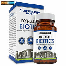 Load image into Gallery viewer, Probiotics 50 Billion CFU - 16 Strains, Prebiotic, Synbiotic - Stonehenge Health
