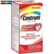 將圖片載入圖庫檢視器 Centrum Specialist Heart Multivitamin/Multimineral Supplement with Super B Compl
