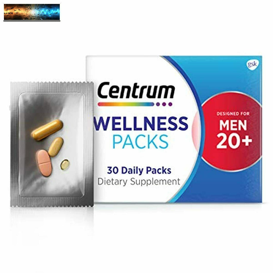 Centrum Wellness Packs Täglich Vitamine für Damen IN Their 20s, Damen Vitamine W