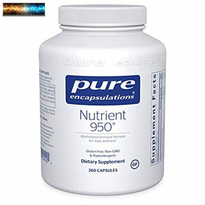 Pure Encapsulations Nutriente 950 Multivitaminico Minerale Supplemento A Support