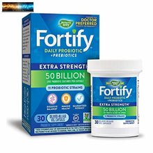 Cargar imagen en el visor de la galería, Nature’s Way Fortify Extra Strength Daily Probiotic, 50 Billion Live Cultures
