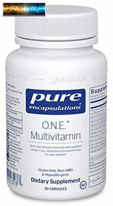 Pure Encapsulations O. N.E.Multivitaminico Once Quotidiano Multivitaminico Con