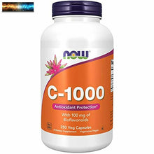 이미지를 갤러리 뷰어에 로드 , NOW Integratori, Vitamina C-1, 000 Con 100 MG Di Bioflavonoidi, Antiossidante
