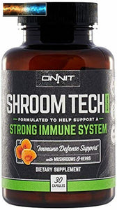 Onnit Shroom Tech Immune: Daily Immune Support Supplement with Mushroom (90ct)