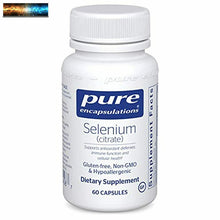 Load image into Gallery viewer, Pure Encapsulations - Selenium (Zitrat) - Hypoallergen Antioxidant Ergänzung
