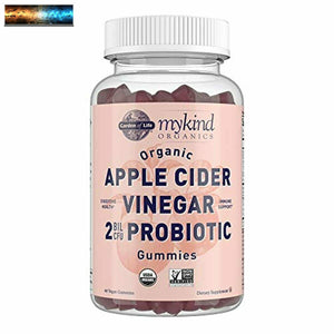 Apple Cider Vinegar Energy Gummies by Garden of Life mykind Organics - USDA Orga