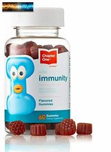 Charger l&#39;image dans la galerie, Chapter One Immunity Gummies, Elderberry, Zinc and Vitamin C, Certified Kosher
