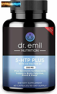 Dr. Emil Nutrition 200 MG 5-HTP Plus Serotonin Synthesizers and Cofactor B6 for