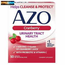 Load image into Gallery viewer, AZO Cranberry Urinary Tract Health Dietary Supplement, 1 Serving = 1 Glass of Cr
