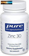 Load image into Gallery viewer, Pure Encapsulations Zinc 30 mg | Zinc Picolinate Supplement for Immune System Su
