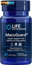 Carica l&#39;immagine nel visualizzatore di Gallery, Life Extension MacuGuard Ocular Support with Saffron &amp; Astaxanthin, No Flavor, 6
