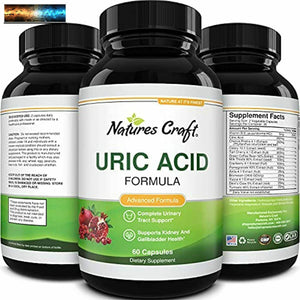 Uric Acid Support Joint Supplement - Uric Acid Cleanse Antioxidant Supplement wi