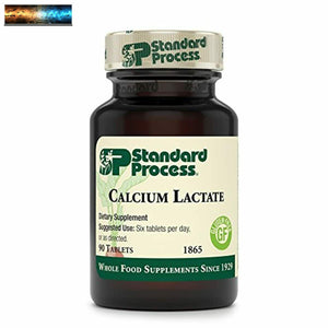 Standard Process Calcium Lactate - Immune Support and Bone Strength - Bone Healt