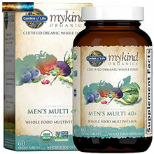 將圖片載入圖庫檢視器 Garden of Life mykind Organics Whole Multivitamin for Men 40+, Vegan Mens Multi
