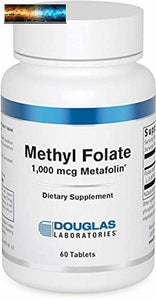 DOUGLAS LABORATORIES - Methyl (L-5-MTHF) - 1,000 mcg Metafolin Identical to the