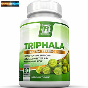 BRI Nutrition Triphala - 1000mg Veggie Himalaya Triphala Pure Extract Plus - 30