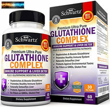 Load image into Gallery viewer, Glutathione Supplement with Vitamin C Milk Thistle Alpha Lipoic Acid &amp; Quercetin
