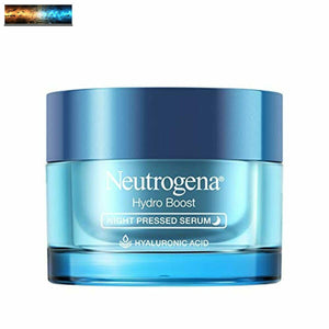 Neutrogena Hydro Boost Purified Hyaluronic Acid Pressed Night Serum, Facial Seru