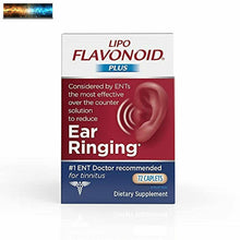 이미지를 갤러리 뷰어에 로드 , Lipo-Flavonoid Plus Ear Health Supplement | 100 Caplets | #1 ENT for Ear Ringi
