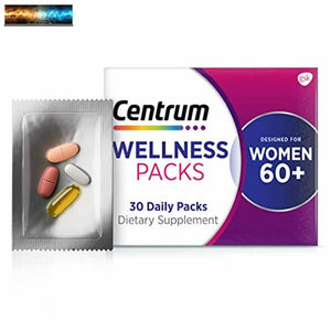 Centrum Wellness Packs Täglich Vitamine Mit Komplette Multivitamin für Damen Th