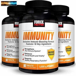 Force Factor Immunità, Supporto Immunitario Booster Con Sambuco E 1000mg Di Vita