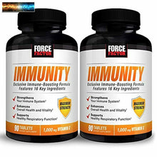 Load image into Gallery viewer, Force Factor Immunità, Supporto Immunitario Booster Con Sambuco E 1000mg Di Vita
