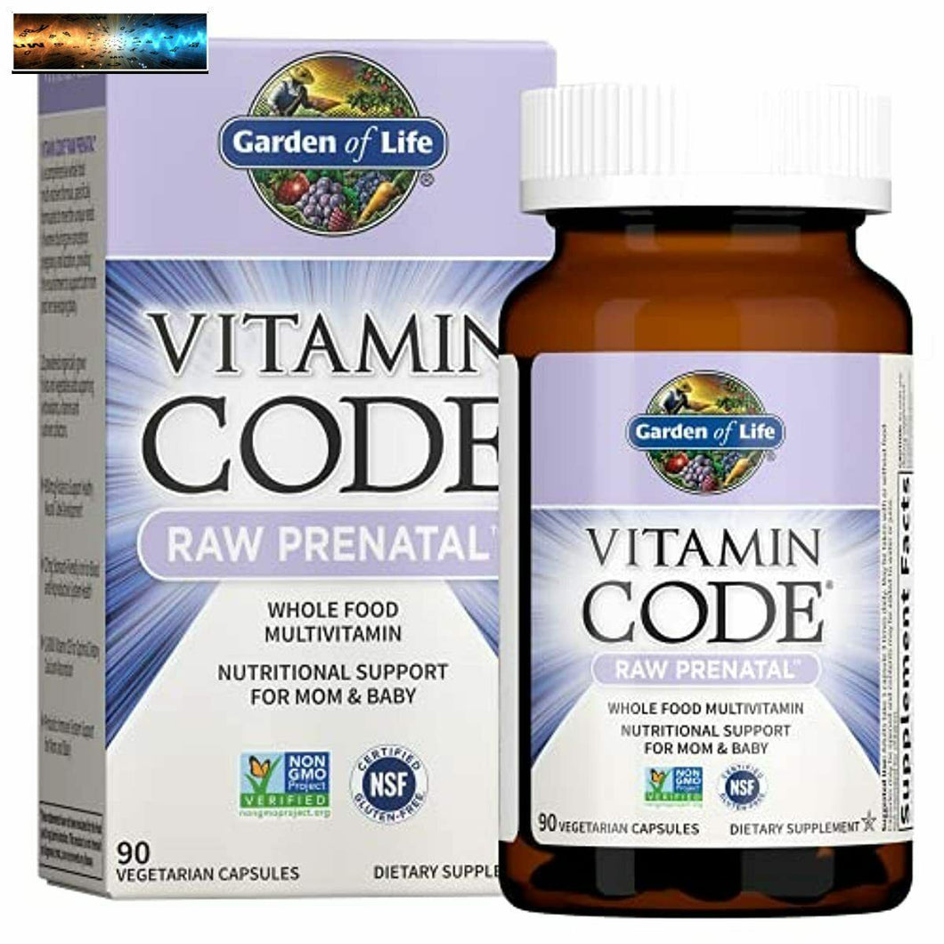 Garden of Life Vitamina Codice Crudo Prenatale Multivitaminico, Tutto