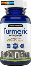 Cargar imagen en el visor de la galería, Stonehenge Health Cúrcuma Curcumina Con Jengibre - Alta Potencia - 1,600 MG
