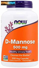 Cargar imagen en el visor de la galería, Now Foods D-Mannose 500 MG, 240 Veg Kapseln
