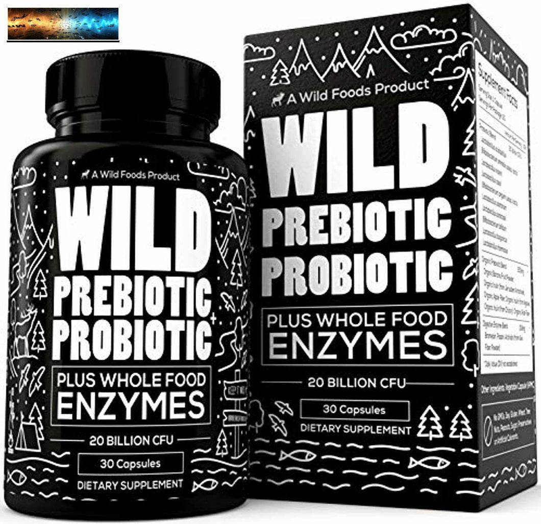 Wild Foods Präbiotika Und Probiotics- Durchbruch Verdauungs Enzyme Ergänzung