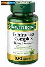 Charger l&#39;image dans la galerie, Echinacea Complex by Nature&#39;s Bounty, Herbal Supplement, Supports immune Health
