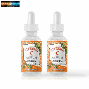 LilyAna Naturals Vitamin C Serum for Face - Made in USA, Face Serum with Hyaluro