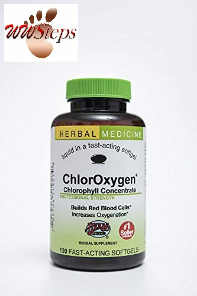 Chloroxygen® Chlorophyll Concentrate: 120-Count Softgels