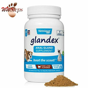 Glandex Dog & Cat Anal Gland Sac Fiber Supplement with Pumpkin, Digestive Enzyme