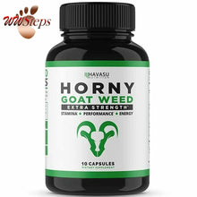 Load image into Gallery viewer, Extra Strength Horny Goat Extract with Muira Puama, Maca Root, L Arginine, Trib
