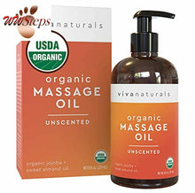 Load image into Gallery viewer, Certified Organic Massage Oil with Lavender Scent (8 fl. oz.) - Lavender Body Oi
