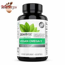 Load image into Gallery viewer, Zenwise Vegan Omega-3 Based Fish Oil Alternative Marine Algal Source for EPA an
