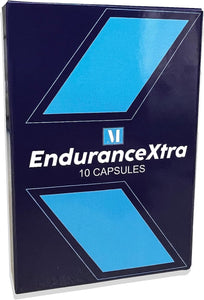 EnduranceXtra, Male Supplement for Stamina, Strength, Energy, Endurance and Drive, Fast Acting & Long Lasting, 10 Blue Capsules