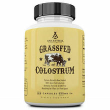 Load image into Gallery viewer, Ancestral Supplements Grass Fed Colostrum Supports Immune System 500 mg 180 Cap
