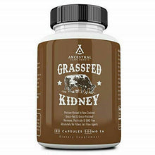 Load image into Gallery viewer, Ancestral Supplements Kidney (High in Selenium, B12, DAO) 500 mg 180 Cap
