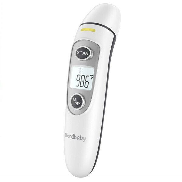 Goodbaby Ear Forehead Thermometer Fever Alarm and Memory Baby Kids Adults