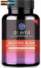 이미지를 갤러리 뷰어에 로드 , Dr. Emil Nutrition Bedtime Burn PM Fat Burner, Sleep Aid and Nighttime Appetite
